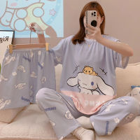 Middle Eastern Pajamas ชุดนอนชุดใหม่ชุดนอนผู้หญิงฤดูใบไม้ผลิฤดูร้อนฤดูใบไม้ร่วงและฤดูหนาวชุดอยู่บ้านการ์ตูน