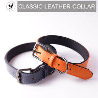 ปลอกคอหนังสุนัข-แมว มีขนาดให้เลือก leather collars