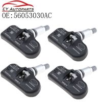 เซ็นเซอร์ TPMS การตรวจสอบแรงดันยางรถยนต์4ชิ้นสำหรับรถ CHRYSLER PACIFICA เมืองและดอดจ์อเวนเจอร์รถจี๊ปเข็มทิศ56053030AC 315 Mhz