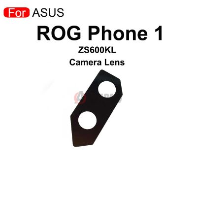 ด้านหลังเลนส์กล้องถ่ายรูปสำหรับ ASUS โทรศัพท์ ROG II 1 2 3 ZS600KL ZS660KL ชิ้นส่วนอะไหล่เลนส์แก้ว Rog3 ZS661KS กล้องมองหลัง