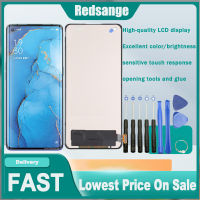 Redsange หน้าจอ LCD TFT 6.5นิ้วสำหรับ OPPO Reno 3 Pro 5G Reno 4 Pro 5G แทนการประกอบสำหรับจอแสดงผล LCD แบบสัมผัสหน้าจอดิจิทัล OPPO Reno 3 Pro 5G CPH2009 Reno 4 Pro 5G หน้าจอ CPH2089หน้าจอ LCD จอแสดงผล TFT LCD