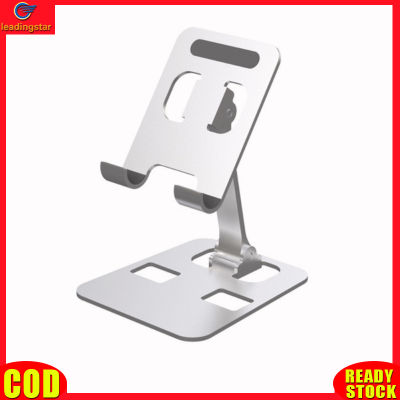 LeadingStar RC Authentic Cell Phone Stand Upgraded Aluminum Adjustable Phone Cradle Dock Holder Anti-Slip For All Mobile Devices Up To 12.9 Inches