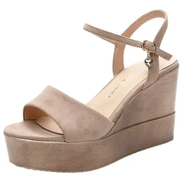 Chunky sale nude sandals