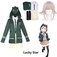 Anime Danganronpa Nanami Chiaki Cosplay Costume Long-Sleeved Jacket Short Skirt Loli Skirt Uniform Halloween Costume For Women