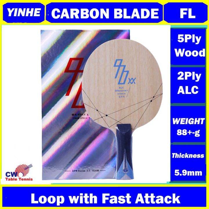 YINHE 970XXA Carbon ALC Racket Original YINHE Table Tennis Blade Ping
