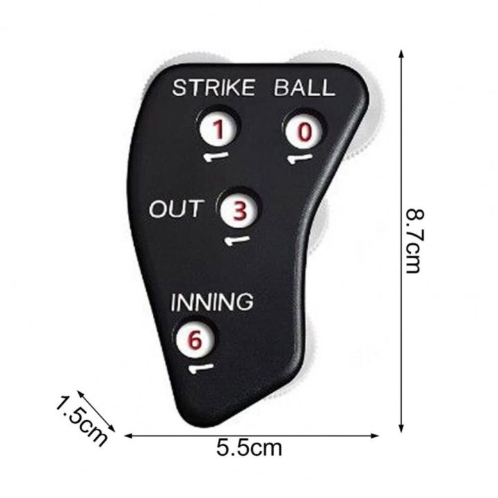 weare-ล้อ4ล้อ-คลิกเกอร์เบสบอล-รูปแบบแถบกด-กันลื่น-ตัวนับผู้ตัดสิน-umpire-counter-พลาสติกทำจากพลาสติก-ตัวระบุผู้ตัดสิน-กีฬาเบสบอลกีฬา