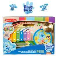 [เครื่องดนตรี Blues] รุ่น 33020 ชุดเครื่องดนตรี พกพา BLUES CLUES Melissa &amp; Doug Blues Clues &amp; You! Wooden Music Maker Board รีวิวดีใน Amazon USA เสริมสร้างจินตนาการ ไม่เหมือนใคร