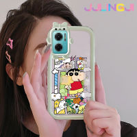 Jlingji เคสสำหรับ Xiaomi Redmi 10 5G Redmi Note 11E 5G Redmi 11 Prime 5G เคสการ์ตูน Crayon Shin-Chan เคสนิ่มสำหรับเลนส์กันกระแทกแบบใสเคสมือถือป้องกันซิลิโคนเรียบง่ายปลอกความคิดสร้างสรรค์โปร่งใส