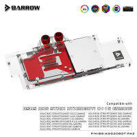 Barrow BS-ASS2080T-PA2,สำหรับ ASUS ROG STRIX RTX2080Ti 2080 2080S 2070 Super, 2080 GPU Block การ์ดจอน้ำเย็น