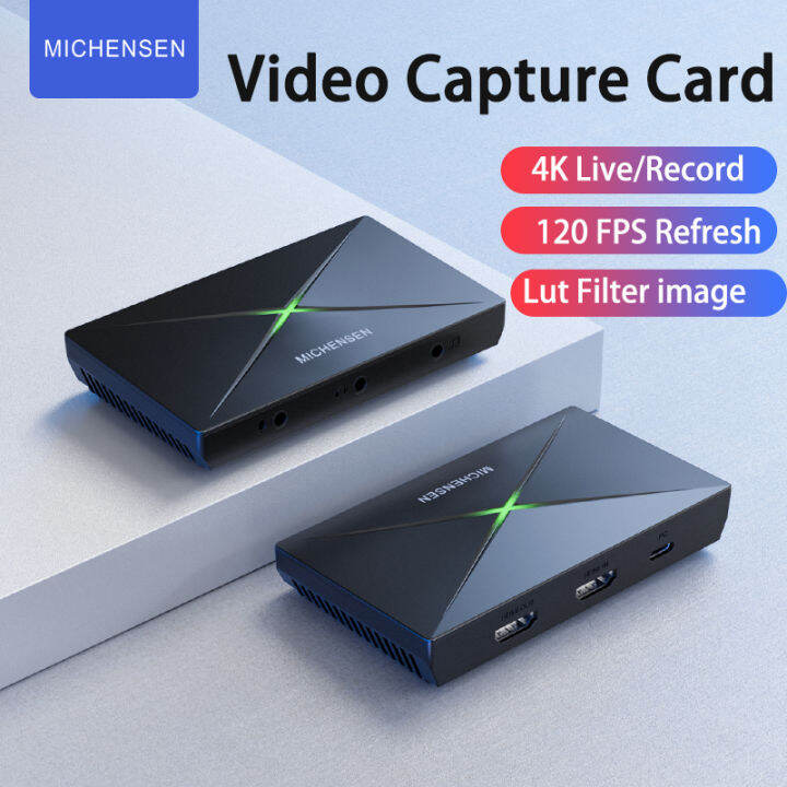 MICHENSEN 4K HDMI to USB3.0 Video Capture Card HDMI 4K Input to HDMI ...