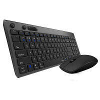 Rapoo 8050GT Multi-Mode Silent Wireless Keyboard Mouse Combo รองรับบลูทูธและสวิตช์2.4G ระหว่างการเชื่อมต่ออุปกรณ์3เครื่อง