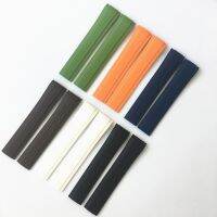 MREJUST 21mm Black Brown Green Blue White Orange Silicone Rubber Watch Strap Band For PP Patek Aquanaut Philippe 5167R 5167A