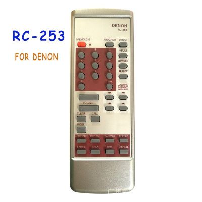 ใหม่ รีโมตคอนโทรล RC-253 แบบเปลี่ยน สําหรับ DENON DCD-1460 CD Remoto Controller Fernbedienung