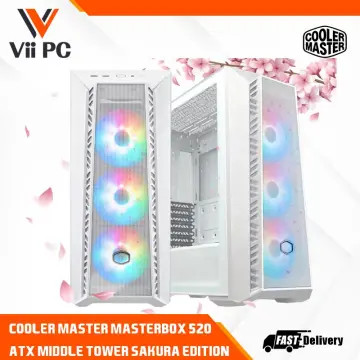  Cooler Master MasterBox 520 Mesh White Airflow ATX Mid