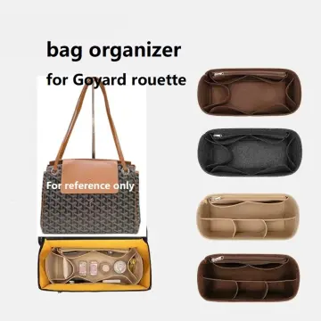 For Goyard GM PM Mini Goyard handmade 3MM Felt Insert Bags Organizer Makeup  Handbag Organize Portable Cosmetic base shape