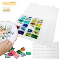 【CC】 Embroidery Floss With Detachable Organizer Spool Thread Card Stitchs Holder Sewing