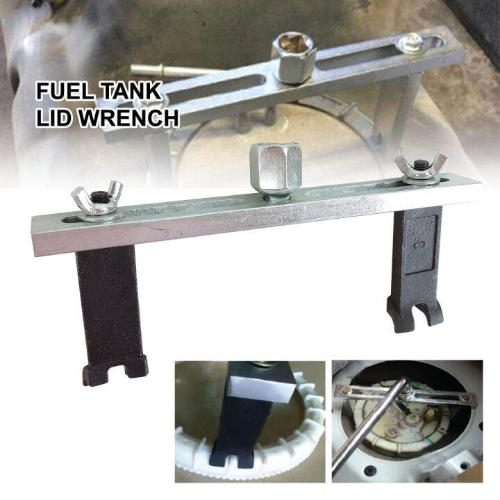 Adjustable Fuel Tank Lid Wrench Spanner Fuel Pump Send Unit Automotive