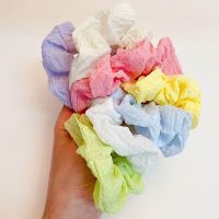 4/7/PCS irls Hair Scrunchies Women Elastic Hair Rubber Bands Summer Candy color Hair Tie/Gum/Ponytail Hair Holder/Accessories