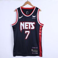 【2 Styles】2022 New 2023NBA Jerseys Brooklyn Nets 7# DURANT Dark Blue City Edition 75Th New Basketball Jersey