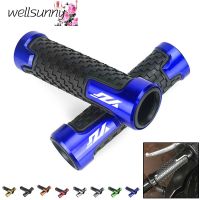 Wellsunny YZF รถจักรยานยนต์7/8 "22Mm CNC แฮนด์จับอลูมิเนียมปลอกแฮนด์มอเตอร์ไซค์ Grip Handlebar Universal สำหรับ YAMAHA YZF R1 R25 R3 R6 R15 2018 2019 2020 2021