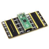 Dual GPIO Expander Module Expansion Board for Raspberry Pi Pico, Two Sets of GPIO Male Headers