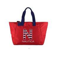 NAUTICA กระเป๋าช้อปปิ้งมีสายยาวสะพายพาดลำตัวผ้าไนล่อน ขนาด 17x54x29 cm. NT-3077