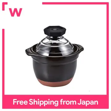 Hario Induction Rice Cooker Casserole with Glass Lid