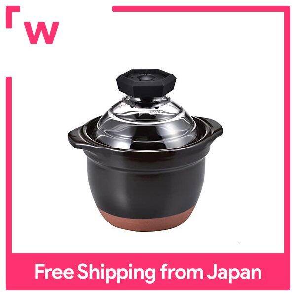 HARIO GNR150BAZ Bankoyaki rice cooker clay pot with glass lid for 1 go Lazada PH