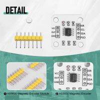 4Pcs AS5600 Magnetic Encoder Magnetic Induction Angle Measurement Sensor Module 12Bit High Precision