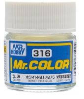 Mr.Color   WHITE FS17875 code  C-316    Mr.hobby