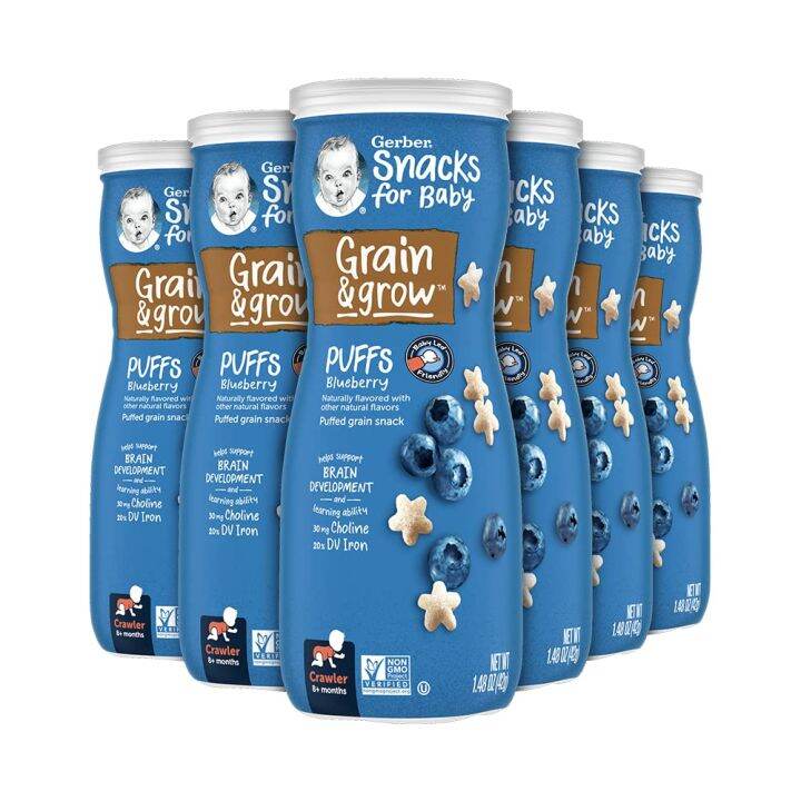 Gerber Blueberry Puffs Lazada PH