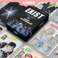 LINXX อัลบั้ม EXO EXO EXO EXIST 55ชิ้นการ์ด Lomo โฟโต้การ์ดชุดโปสการ์ด