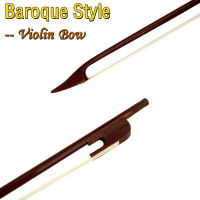 1Pcs คุณภาพสูง Baroque สไตล์ Blackwood 44ไวโอลิน Bow Fiddle Bow,ไซบีเรียหางม้าม้า,ไวโอลินอุปกรณ์เสริม Fitting