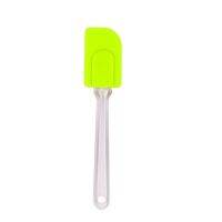 Silicone Baking Spatula Heat-Resistant Non Stick Cake Cream Scraper Kitchen Stirring Rod  Green Pots Pans