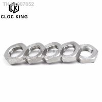 ❣▦♧  1/4 quot; 3/8 quot; 1/2 quot; 1 quot; Lock Nut O-Ring Groove Stainless Steel SS304 Hexagon Locking Nut Brand New  thickening  Screw thread G.ZG.R.RC