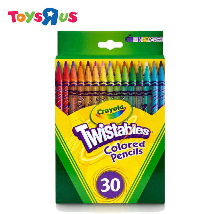 Crayola 30CT Twistables Colored Pencils Lazada PH