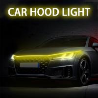 [ANYA Auto Parts] Led Car Hood Lights Universal Headlight Strip โคมไฟตกแต่งรถยนต์แบบยืดหยุ่นบรรยากาศ DRL โคมไฟวิ่งกลางวันอัตโนมัติ12V Ambient