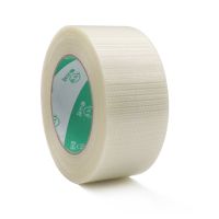 1PCS / volumes high strength transparent grid type  glass fiber reinforced plastic waterproof and wear-resistant adhesive tape Adhesives  Tape