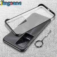 Jingsanc สำหรับ Xiaomi POCO เคสโทรศัพท์ F4 [ฟรีเชือกเส้นเล็ก] หรูหราบางเฉียบขัดฝาครอบโปร่งแสงกันกระแทกไร้ขอบเคสป้องกัน