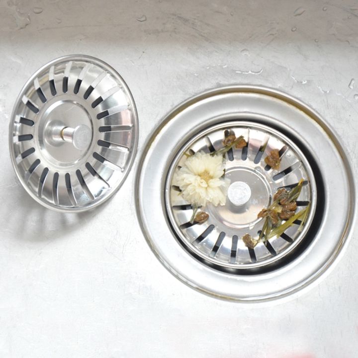 stainless-steel-kitchen-sink-strainer-waste-drain-plug-bathroom-balcony-floor-hair-filter