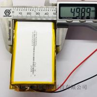 NEW high quality105080 โพลิเมอร์ 5000mah 3.7V เครื่องอุ่นมือแบบพกพา แบตเตอรี่แบบชาร์จไฟได้