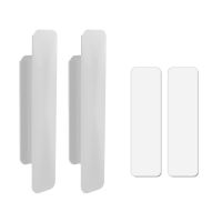 2x Cabinet Pulls Stick-on Furniture Handles for Windows Wardrobes Sliding Door Door Hardware Locks