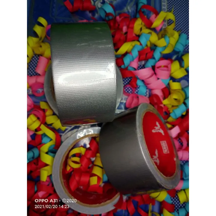 Waterproof Duck Tape Lazada PH 75mm-x-50m-silver-gaffer-tape-waterproof-duct-tape-qty-1-roll