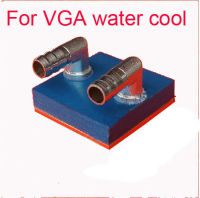 1Pcs ทองแดงคอมพิวเตอร์ VGA Water Cooling Cooler ฐานบล็อก Waterblock ฮีทซิงค์