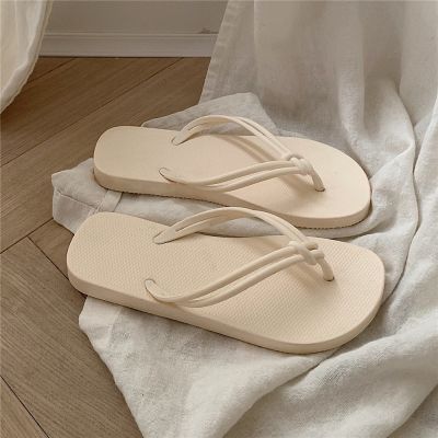 Women Casual Flip Flops EVA Summer Home Flat Sole Slides Non Slip Slippers Summer Wedges Shoes with Ladies Solid House Style