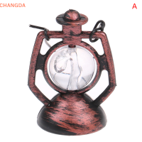 ?【Lowest price】CHANGDA โคมไฟน้ำมันขนาดเล็กโคมไฟตกแต่งบ้านตุ๊กตาจี้ DIY ของขวัญตกแต่งบ้าน