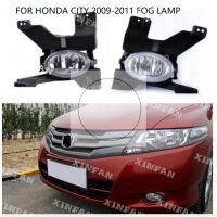 XINFAN Honda City 2009 2010 2011ไฟตัดหมอกแสงโคมไฟกันชนด้านหน้า Gm2ที่มีคุณภาพเดิม1.5L Gm3 1.8L L: 33900TM0T01 R:33901TM0T01