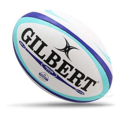 Rugby Ball, Size 4, Gilbert Rugby Ball, Gilbert Photon Match Ball Blue, Authentic, # 1 Seller