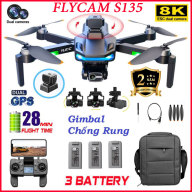 Flycam Mini 8K S135 PRO không người lái tránh chướng ngại vật G.P.S tối đa thumbnail