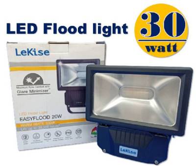 Flood light LED ฟลัดไลท์ สปอตไลท์ 30 วัตต์ แสงเดย์ไลท์/วอร์มไวท์ LeKise (เลคิเซ่)
